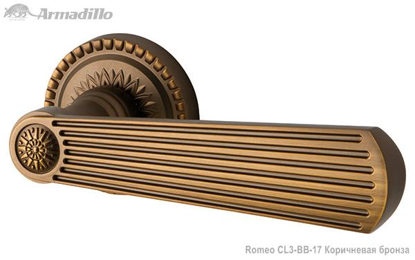 Ручка раздельная Romeo CL3-BB-17 Коричневая бронза